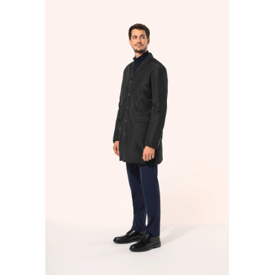 Men's structured trenchcoat